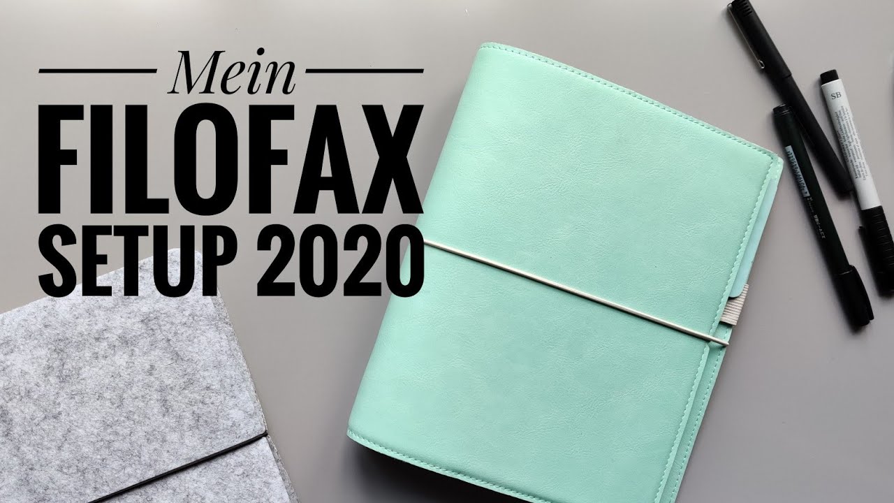 FILOFAX SETUP 2020 | EINLAGEN DRUCKEN & PLANER EINRICHTEN