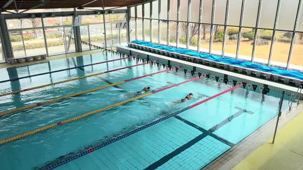 3月山学選手権  二階堂明奈  豊田琉愛  女子400m自由形