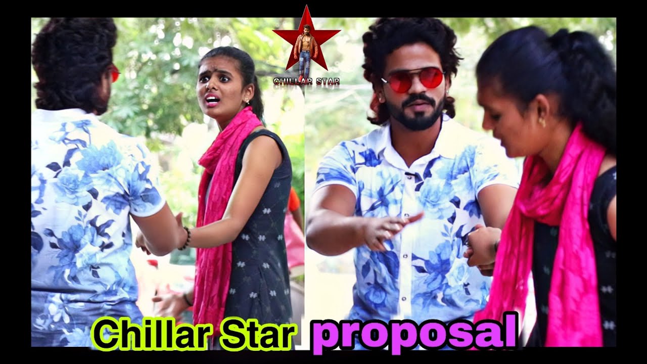 Chillar Star Love Proposal 💙💓 || Telugu Prank || 2020