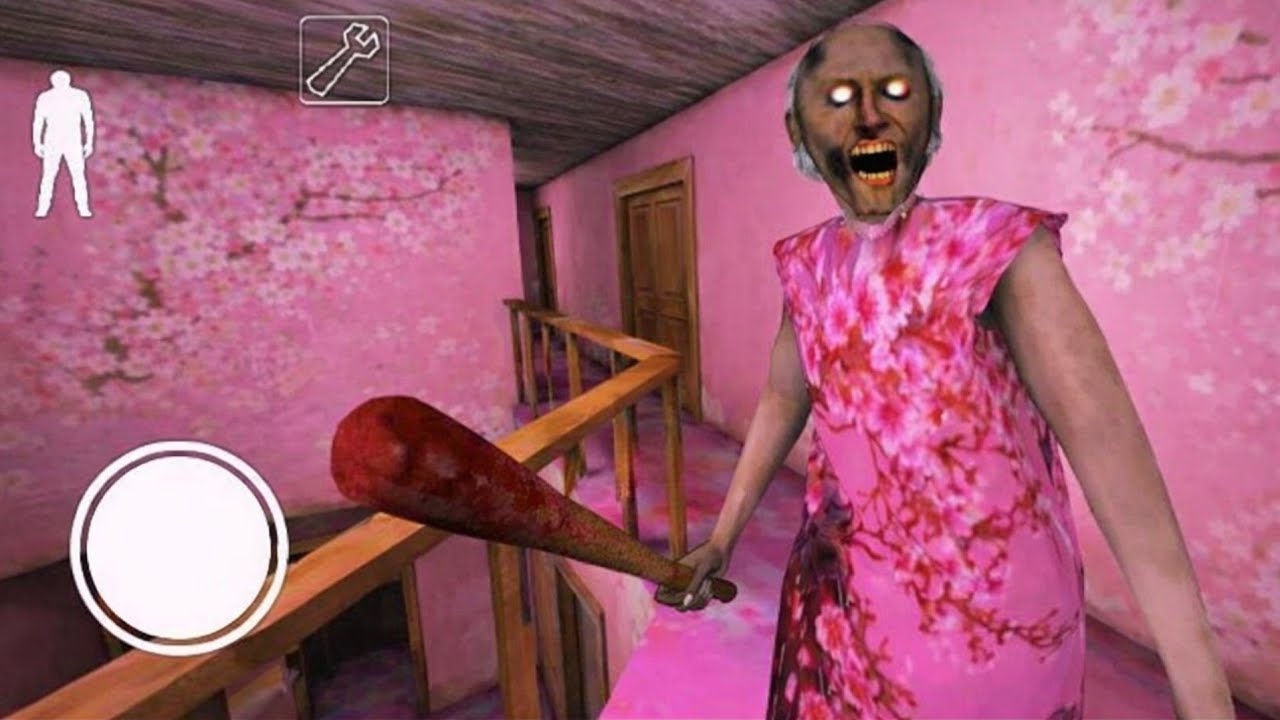 Granny cherry blossom mod escape gameplay || Granny horror escape mobile gameplay||