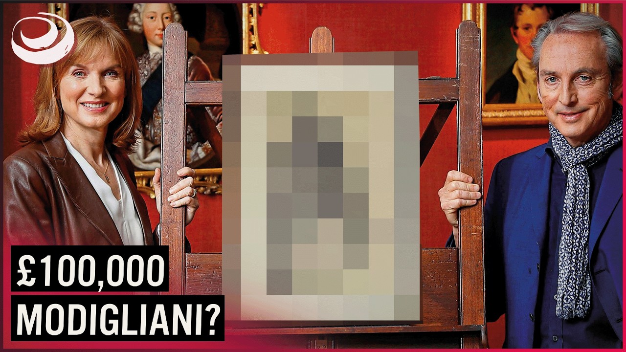 Could This Be A Modigliani Sketch Worth £100,000?