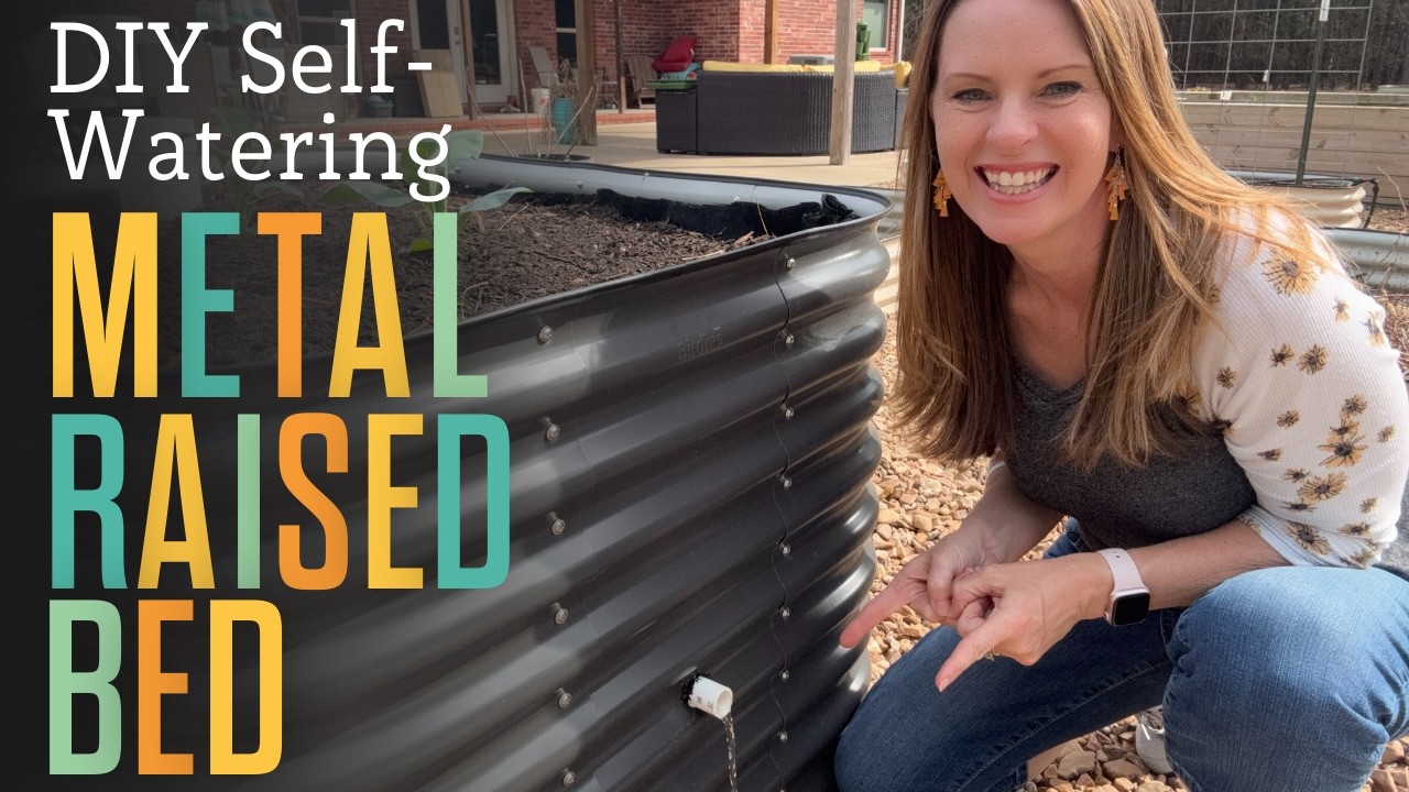 DIY Self-Watering Wicking METAL Raised Bed — would it work?