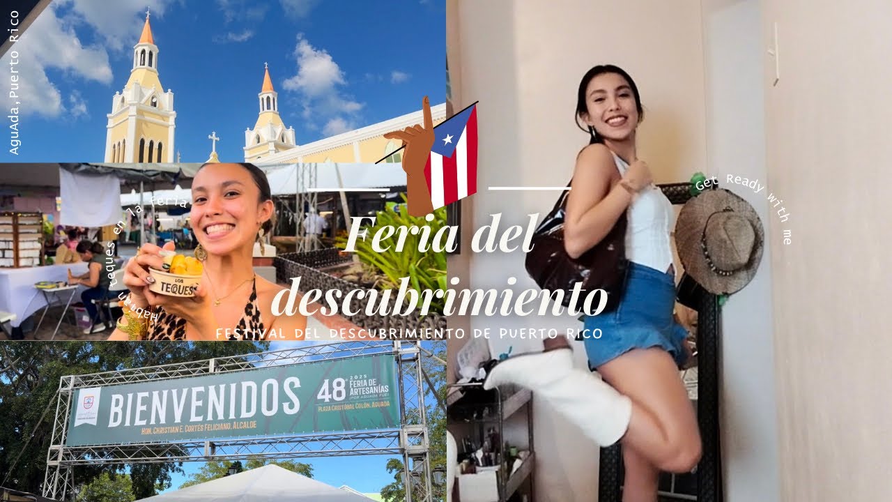 Feria del descubrimiento de Puerto Rico 🇵🇷✨🫶🏻| Vlog fest #2 