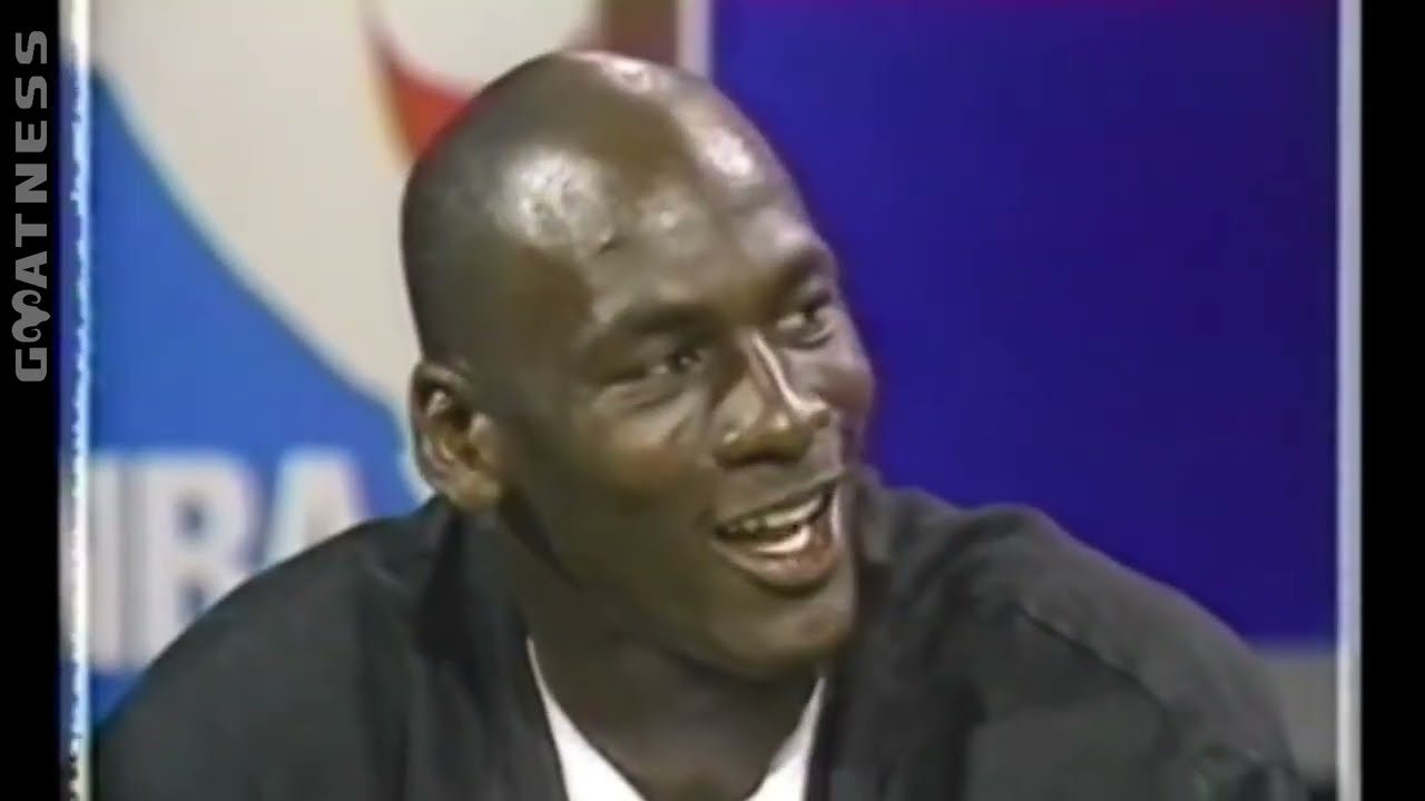 Michael Jordan MVP Trophy Presentations