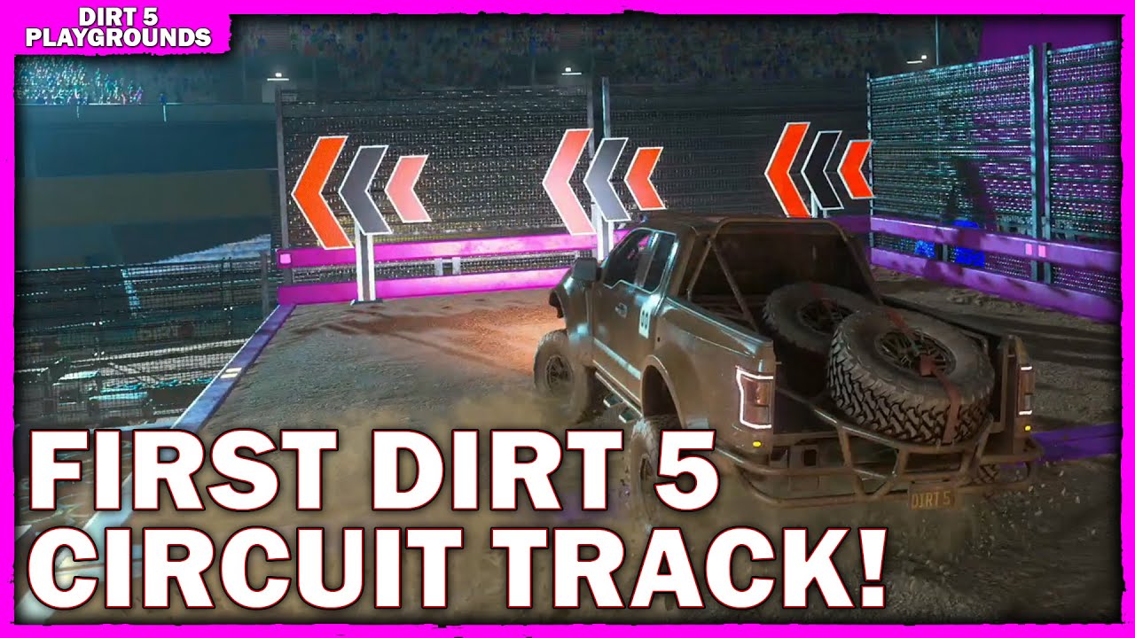 First Circuit Map In Dirt 5 Playgrounds! | Cape Town Circuit - Dirt 5 Custom Track!