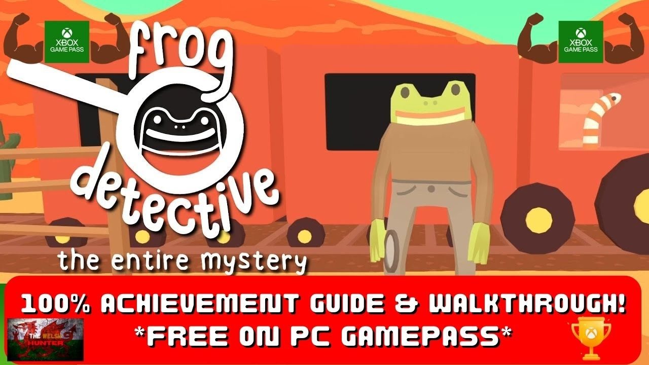 Frog Detective: The Entire Mystery - 100% Achievement Guide & Walkthrough! *FREE on PC Gamepass*