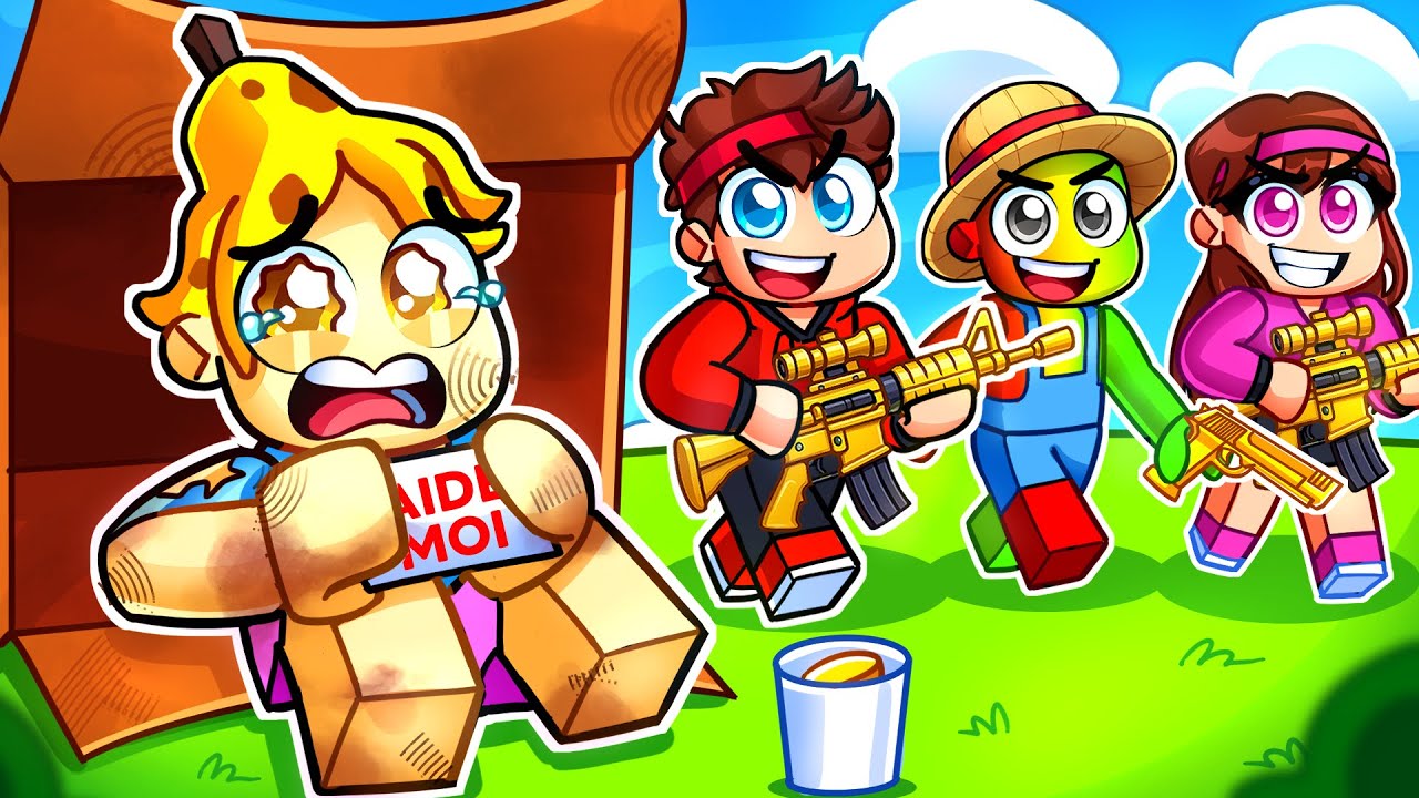 Yoananas devient SANS-ABRI dans Roblox Rivals…