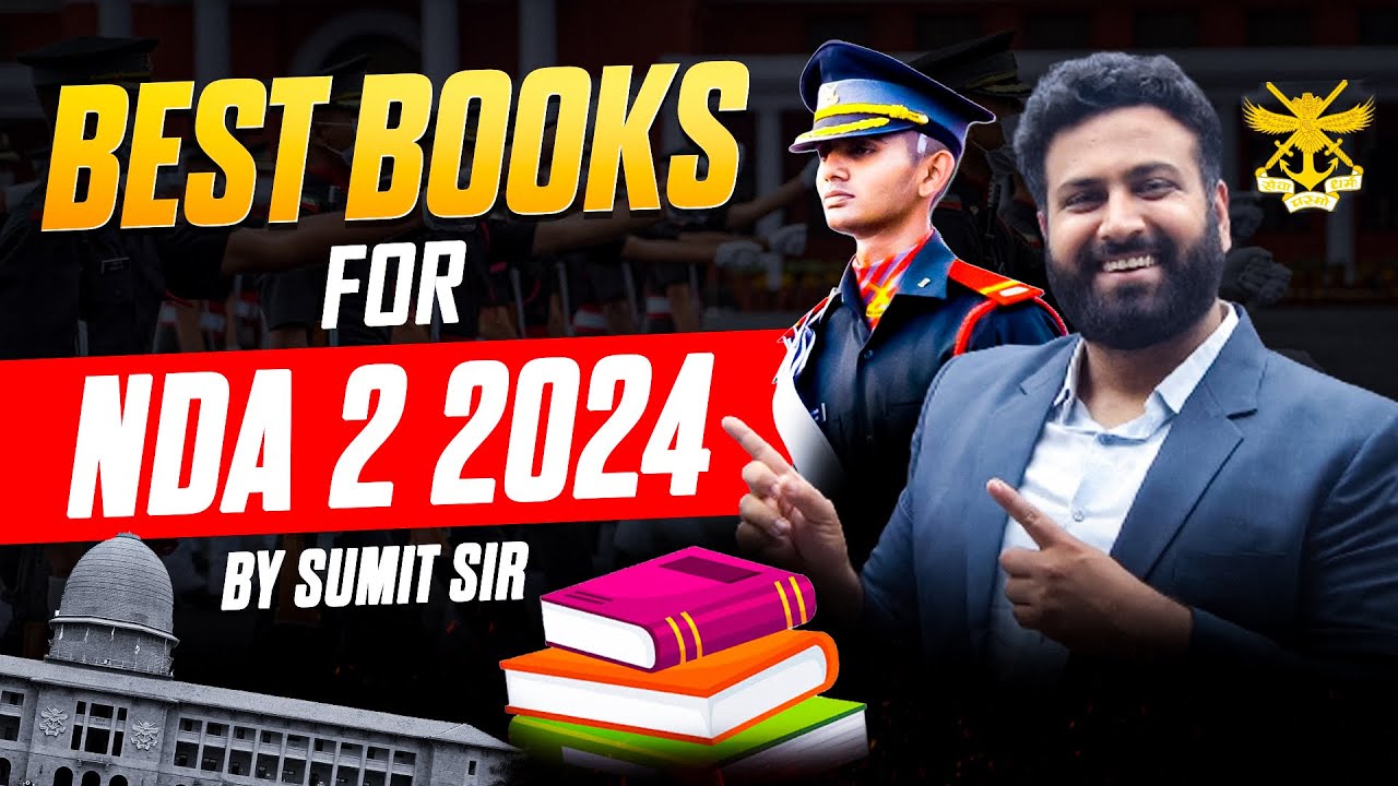 Top NDA Books 2024 🔥 Check Subject-wise Best Books for NDA Preparation- Learn With Sumit