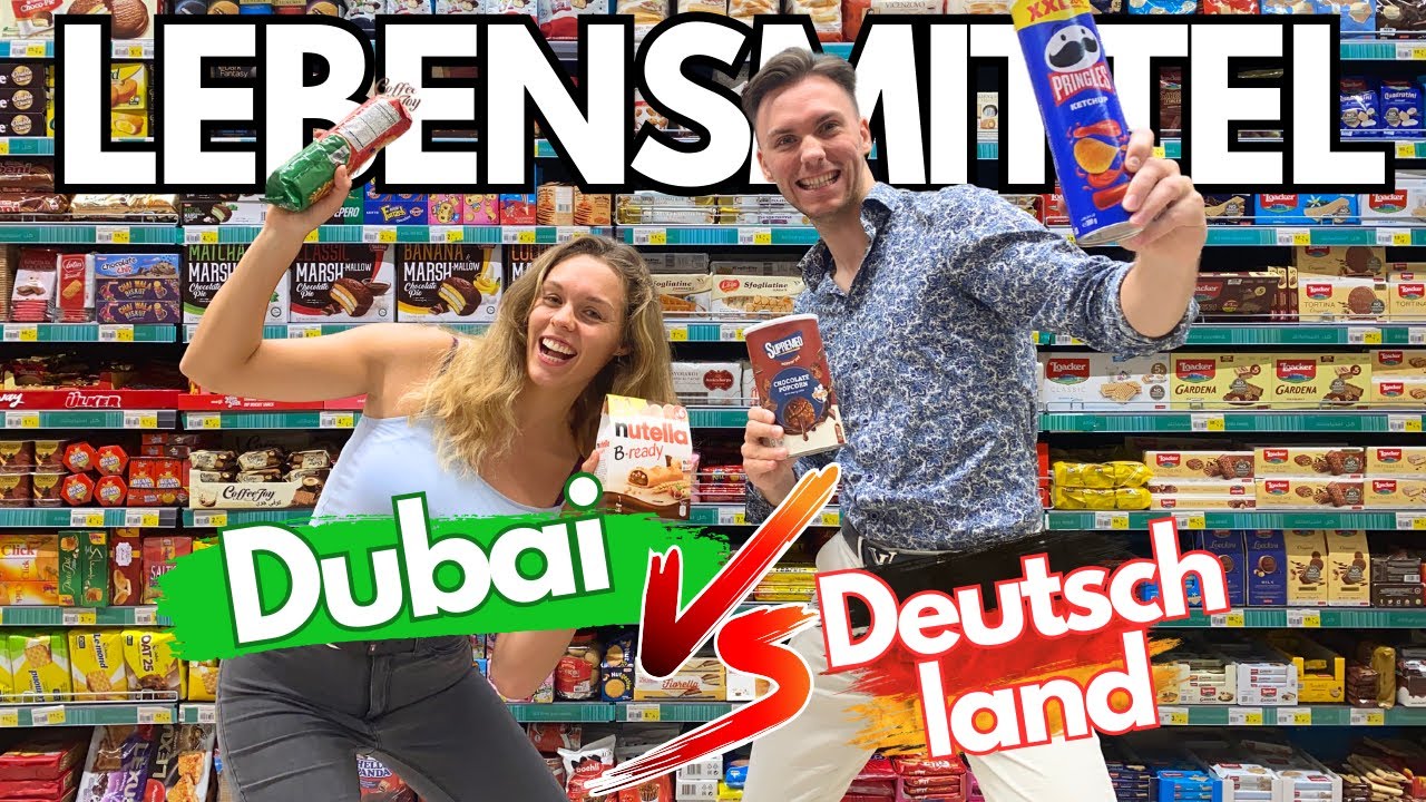 Lebensmittelpreise in Dubai - DUBAI vs DEUTSCHLAND 🛒🏝️🇩🇪
