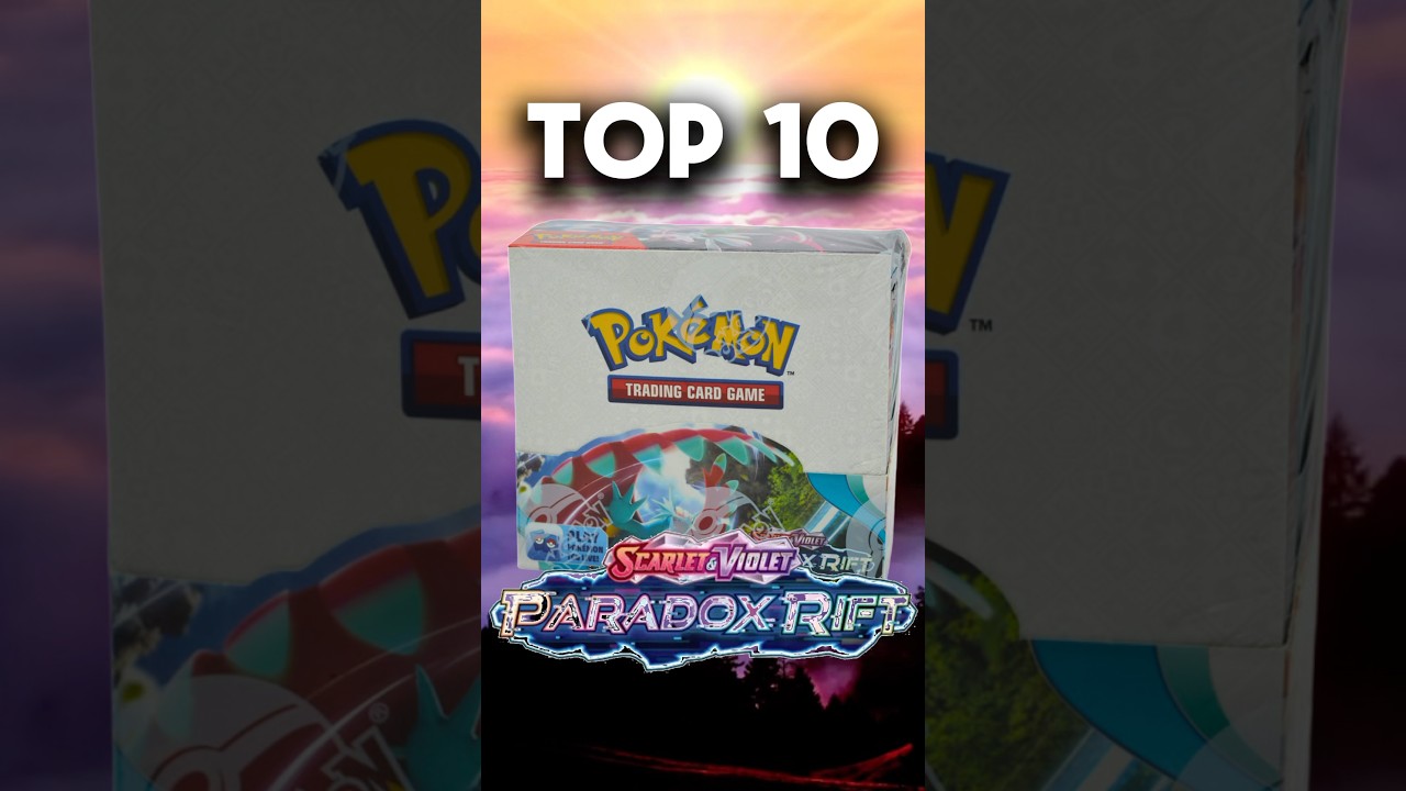 Paradox Pay Day! Top 10 Most Expensive Paradox Rift Pokemon Trading Cards! 