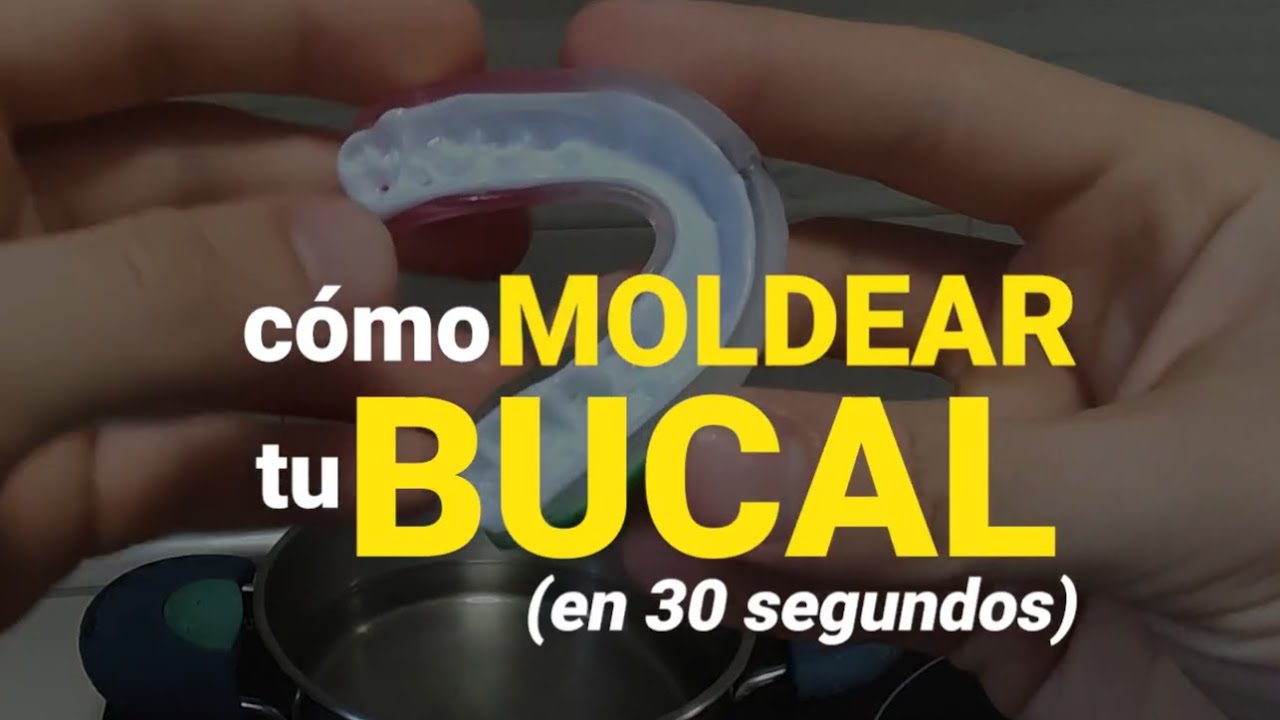 C&oacute;mo MOLDEAR tu bucal de boxeo (en 30 segundos)