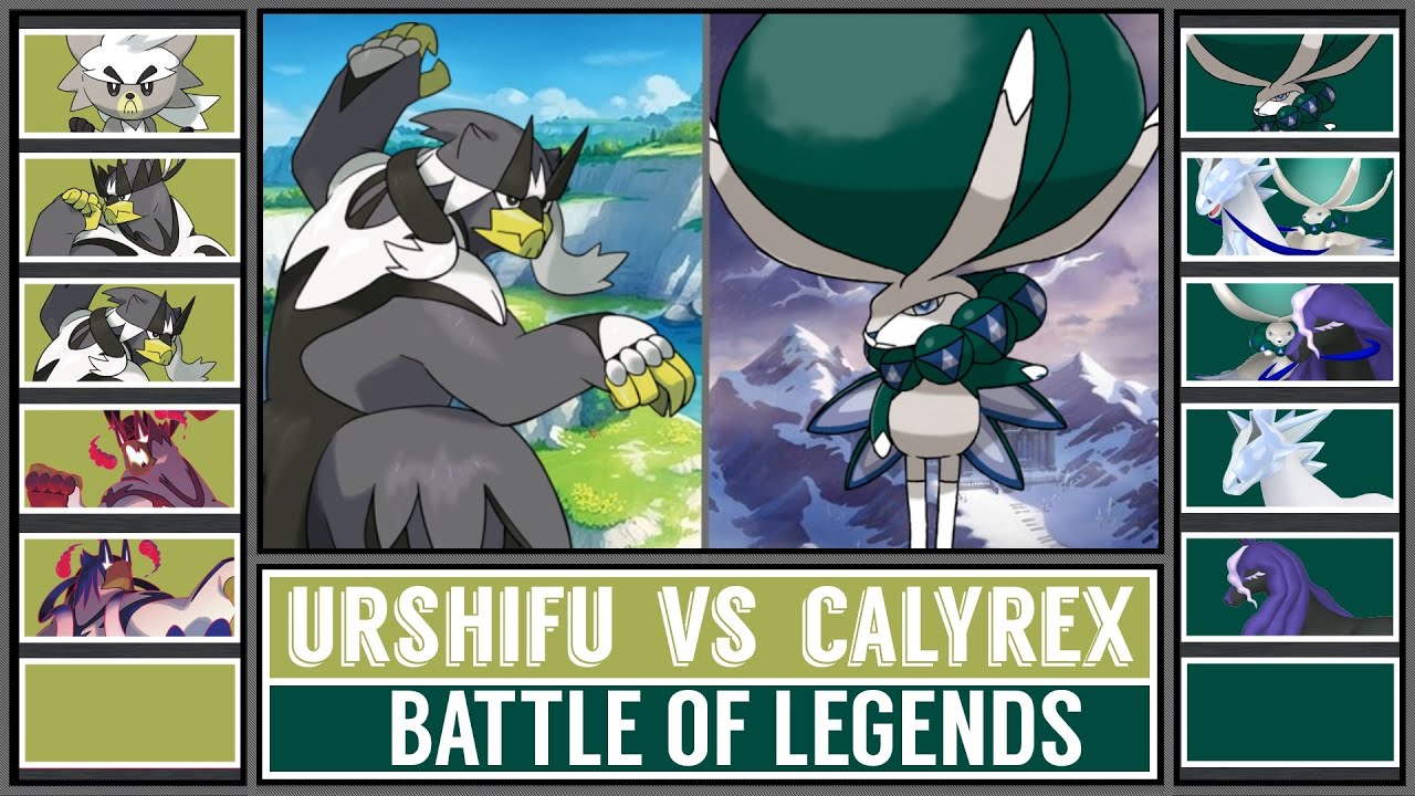 Battle of Legends: URSHIFU vs CALYREX! (Pok&eacute;mon Sword/Shield)