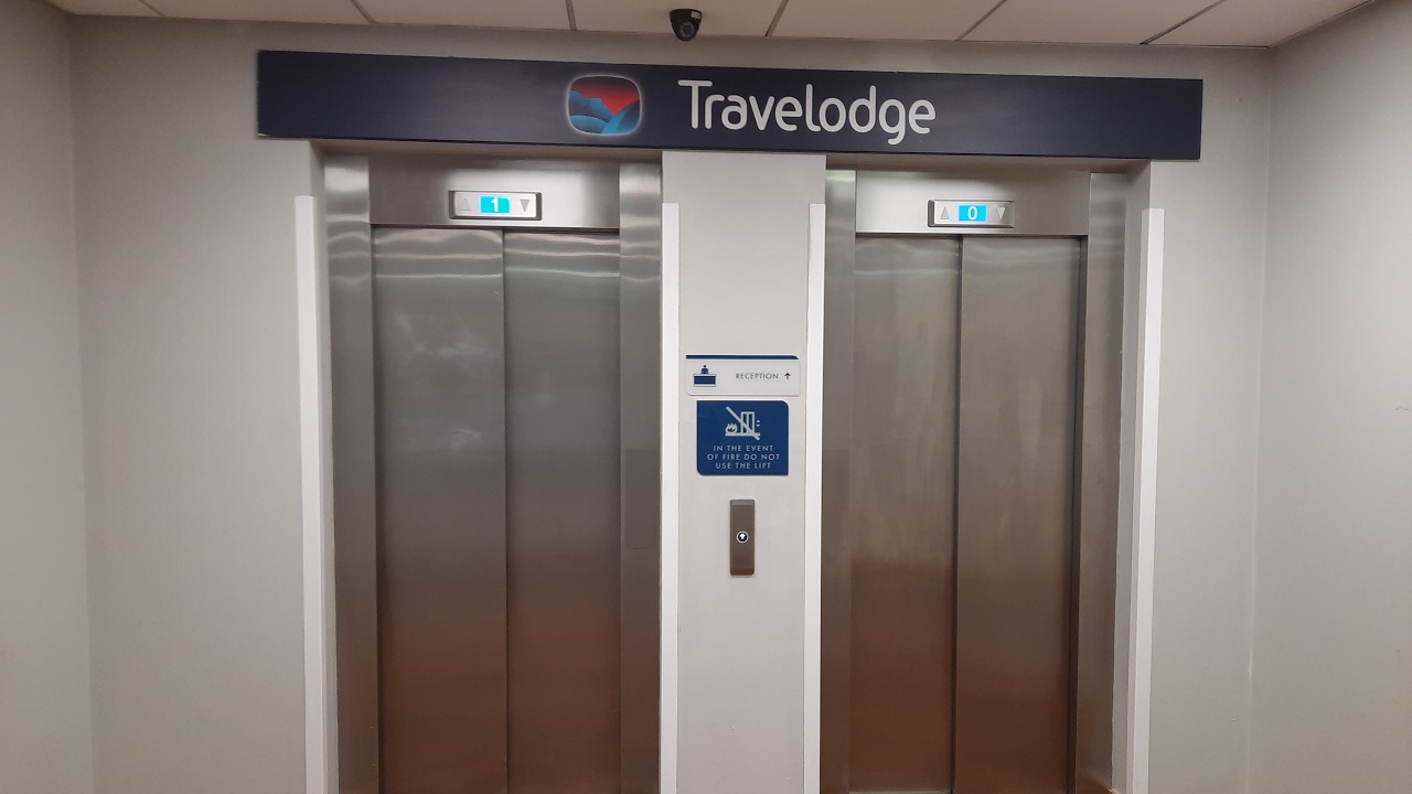 Travelodge lifts @ London Ilford
