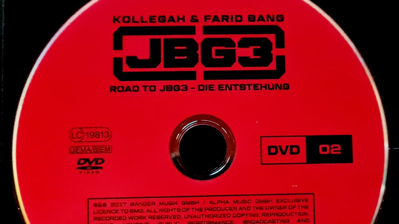 Nur für Fans! JBG3 DvD EP von Kollegah und Farid Bang. Road to JBG3- Die Entstehung. (Deutsch/HD)