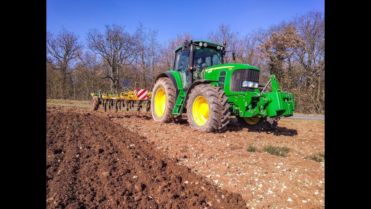 Reprise labour 2018 | John deere 7430 Premium / lachaud