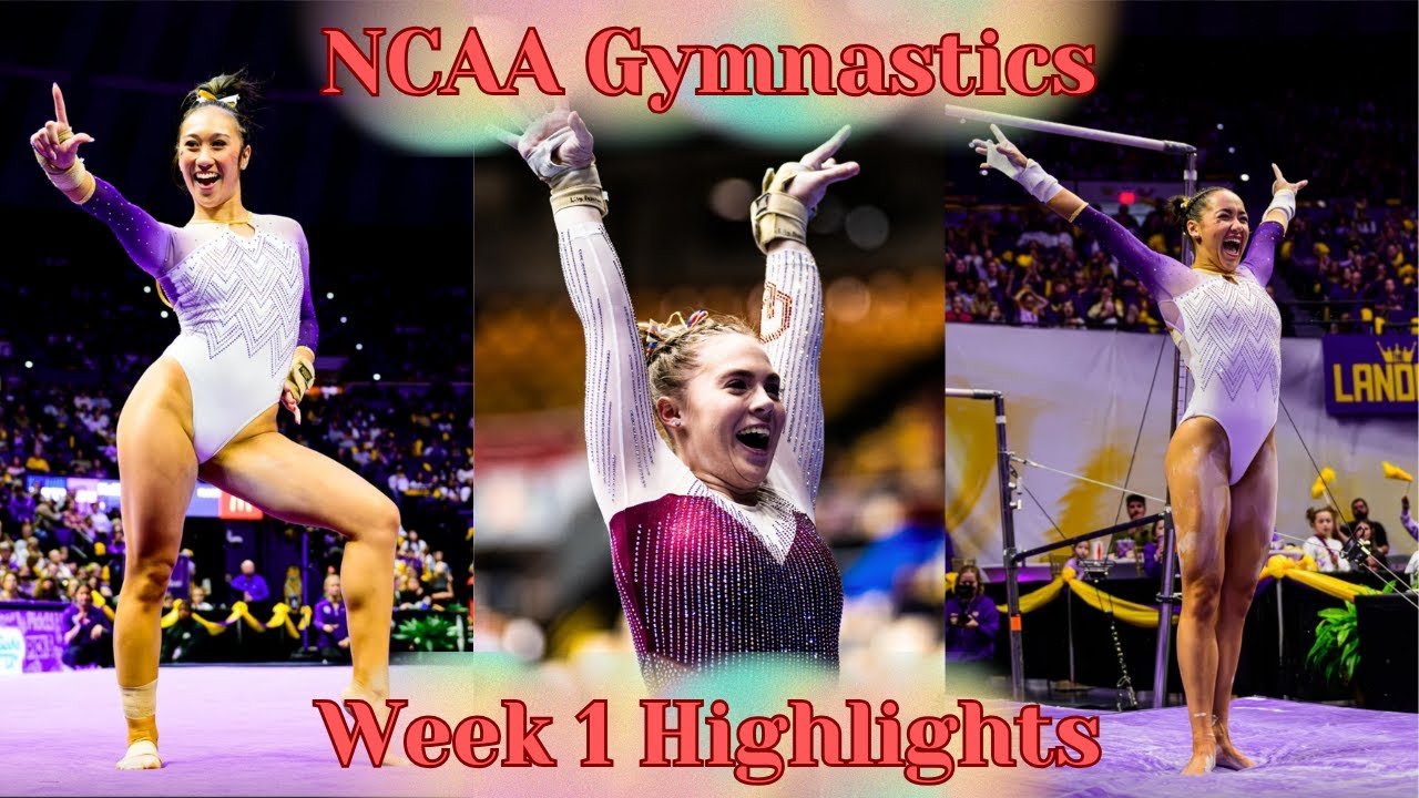 NCAA Gymnastics Week 1 Highlights 2025