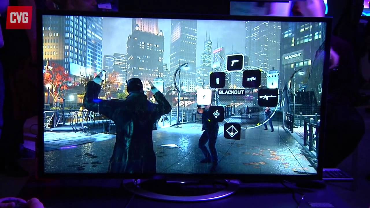 Watch Dogs E3 2013 PS4 gameplay off-screen