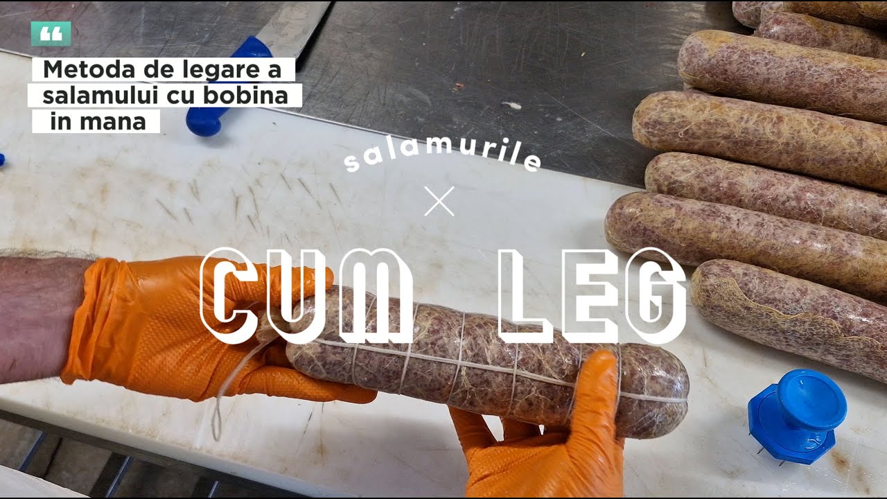 Cum leg salamul - metoda cu bobina in mana
