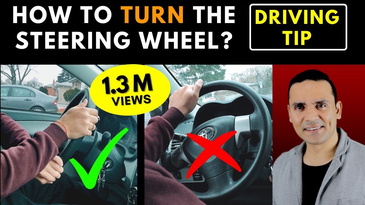 How to TURN the STEERING WHEEL❓ | VERY SIMPLE | New Driver Tips | Toronto Drivers