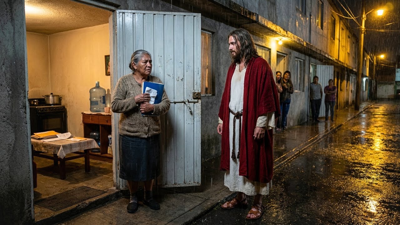 NADIE AYUDÓ A LA ANCIANA VIUDA... HASTA QUE ABRIÓ SU PUERTA Y DESCUBRIÓ QUE ERA JESÚS