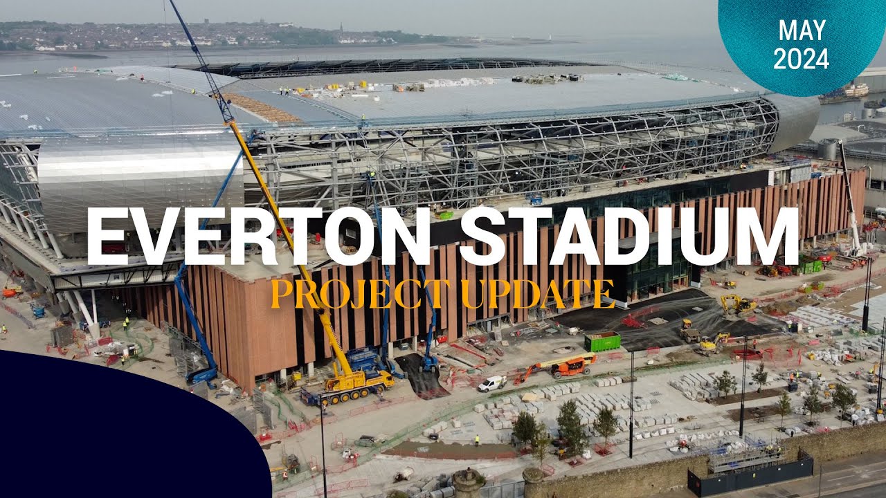 WESTERN TERRACE PROGRESS! | NEW EVERTON STADIUM UPDATE