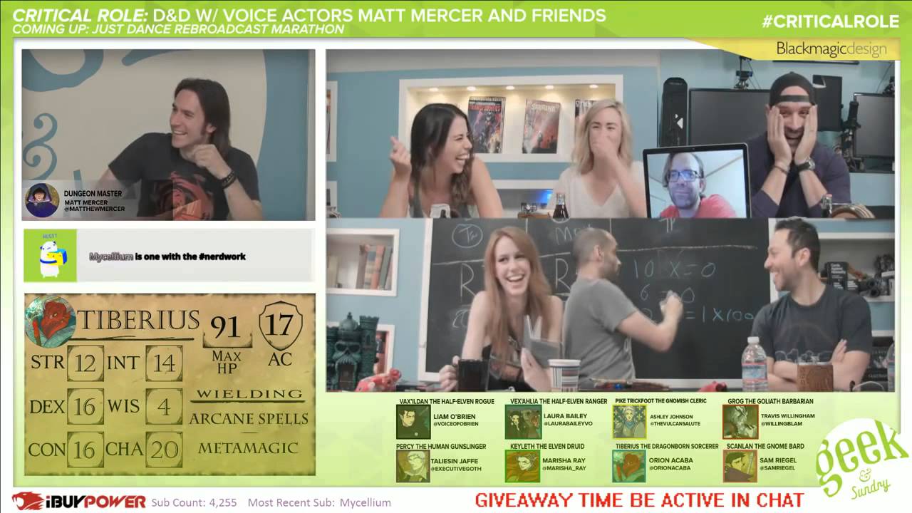 Maths with Tiberius | Critical Role