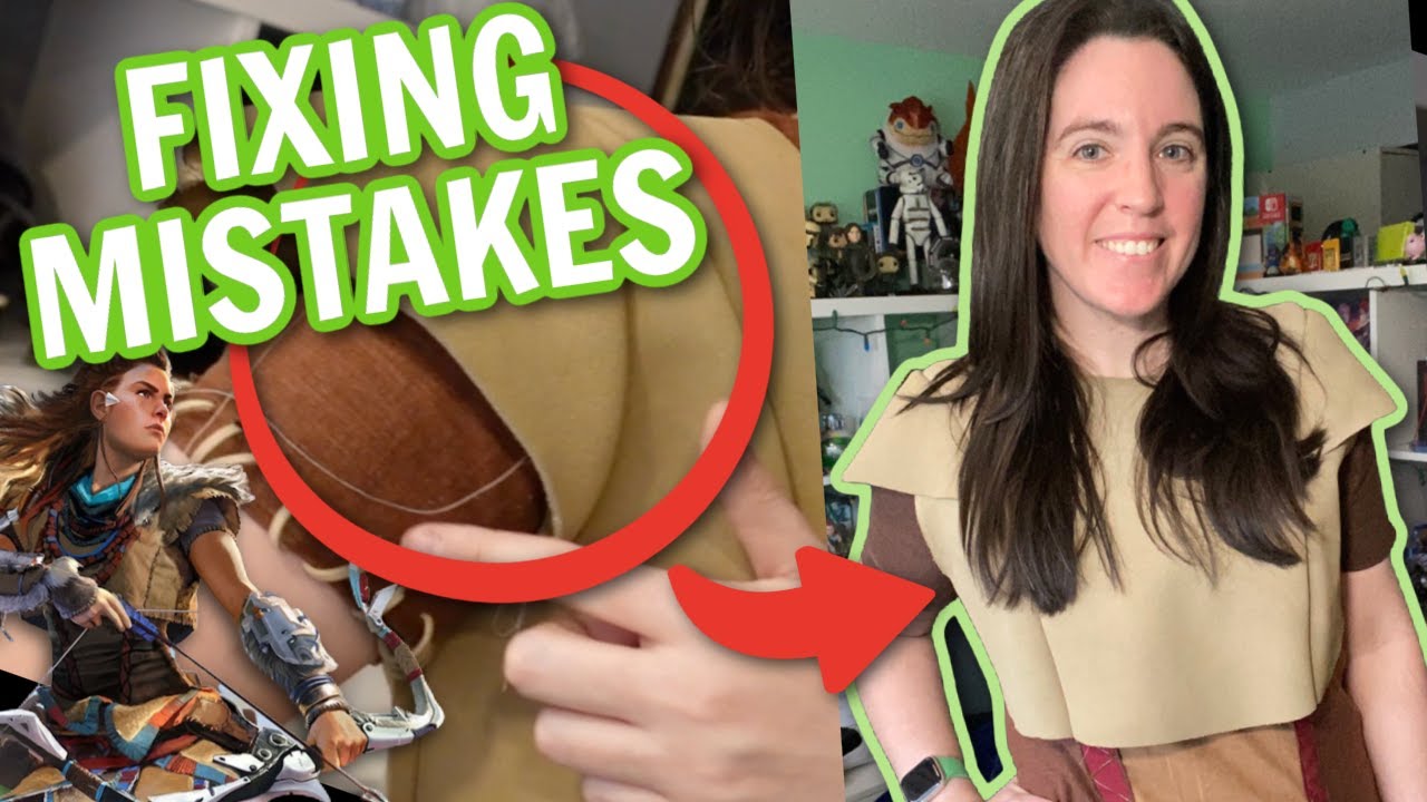 MISTAKES WERE MADE :( | Aloy Cosplay Build Log #4