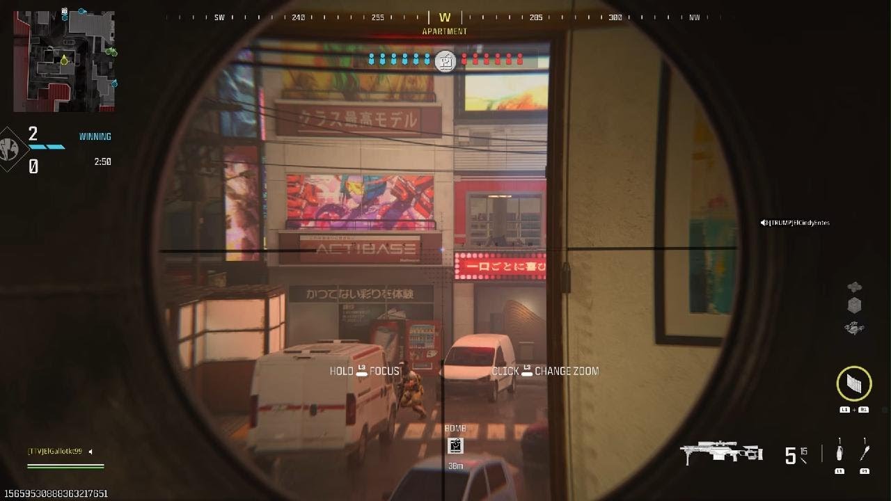Mw3 Cindy, Gallo, pokin Cyber Attack