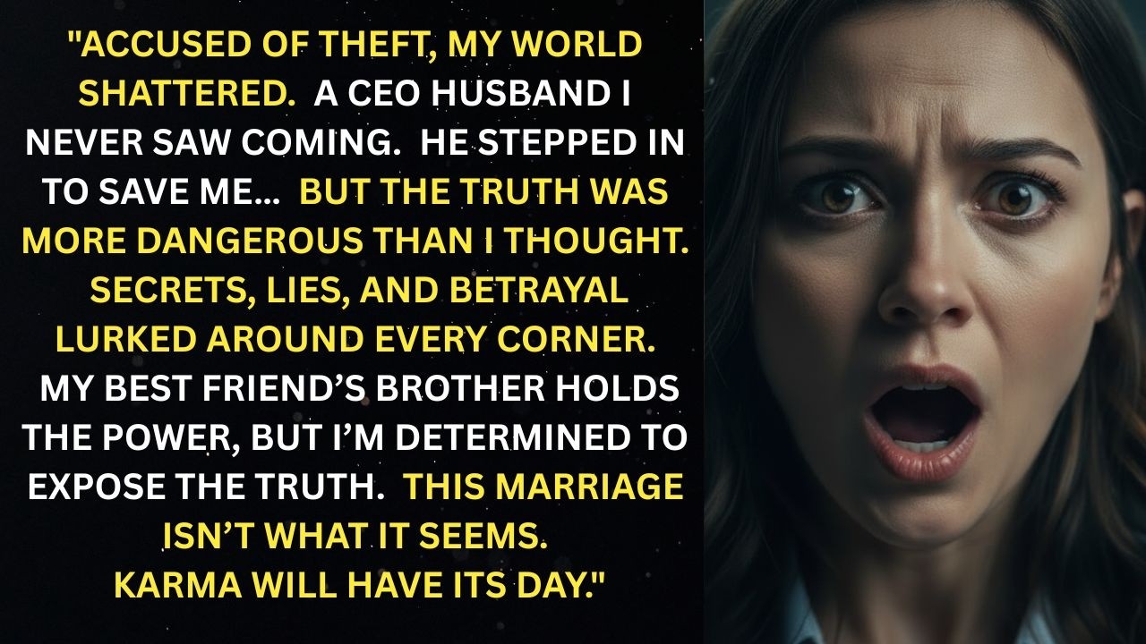 Accused Of Theft, My Brave Ceo Husband Came To My Rescue—And Now I'm Determined To Reveal The Truth!
