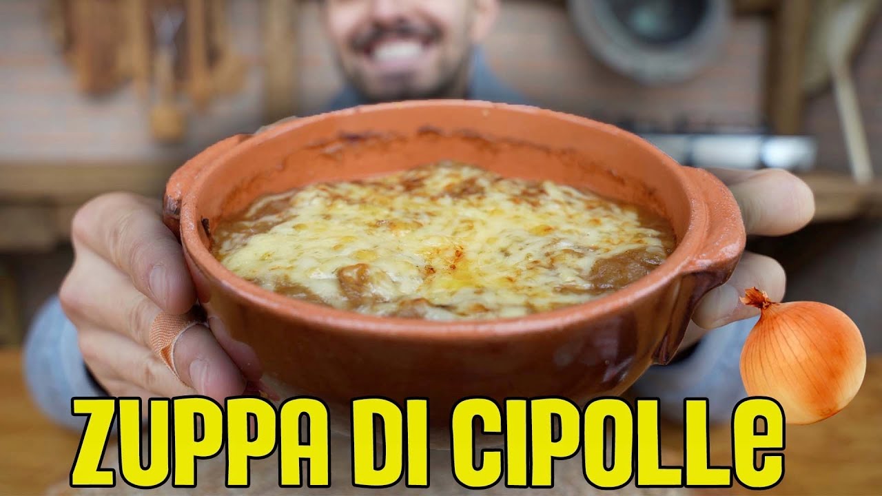 La ricetta della ZUPPA DI CIPOLLE che NON SAPEVI DI VOLERE 🧅 * FACILISSIMA e  FAVOLOSA*
