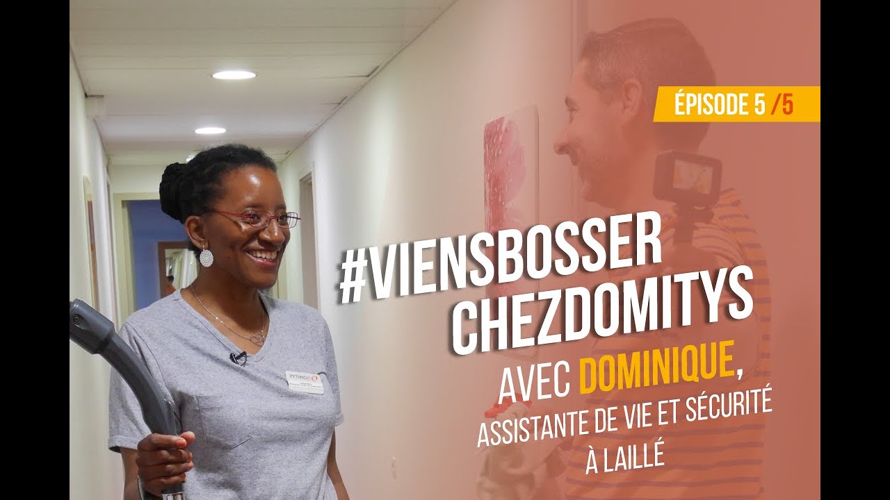 #ViensBosserChezDomitys - DOMINIQUE - Assistante de vie et sécurité en résidence services seniors