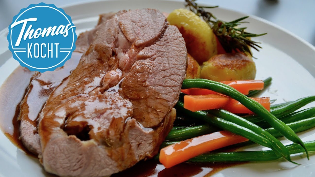 Lammbraten zu Ostern / Bratensoße / dunkle soße