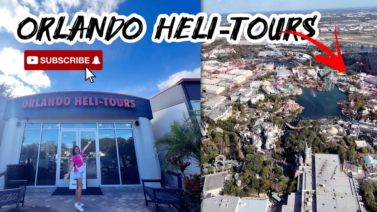 Orlando Helicopter 🚁 Tour /CelAdventure #travel #helicopter