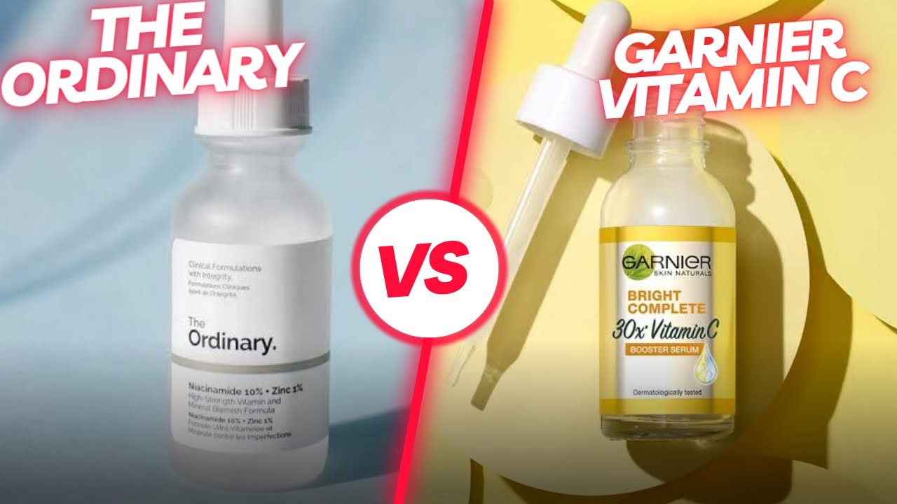 The ordinary vs Garnier vitamin C serum| which serum is the best???