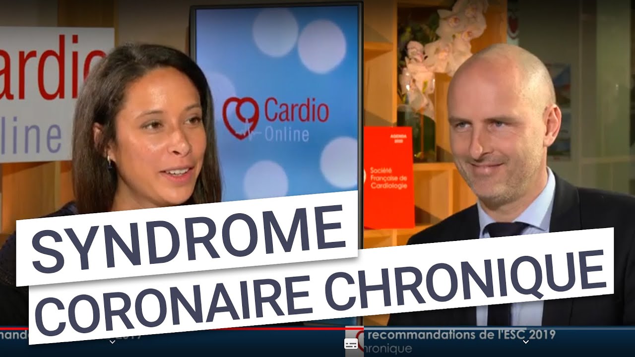Les recommandations de l'ESC 2019 sur le syndrome coronaire chronique