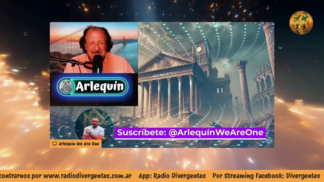 Arlequ&iacute;n We Are One  en Radio Divergentes (07-04-26)