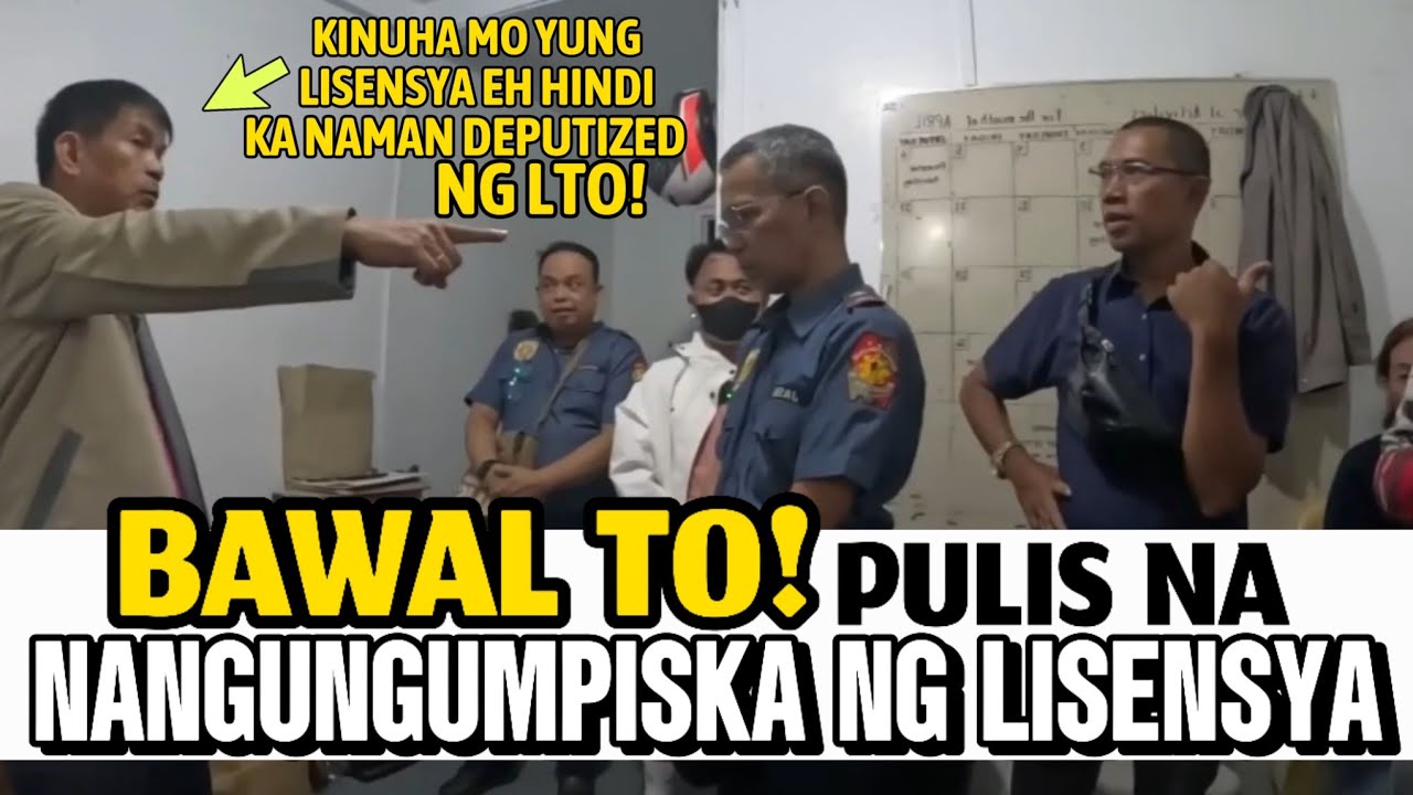 Cong. BOSITA Kinasuhan ang PULIS na Nangungumpiska ng LISENSYA sa CHECKPOINT!
