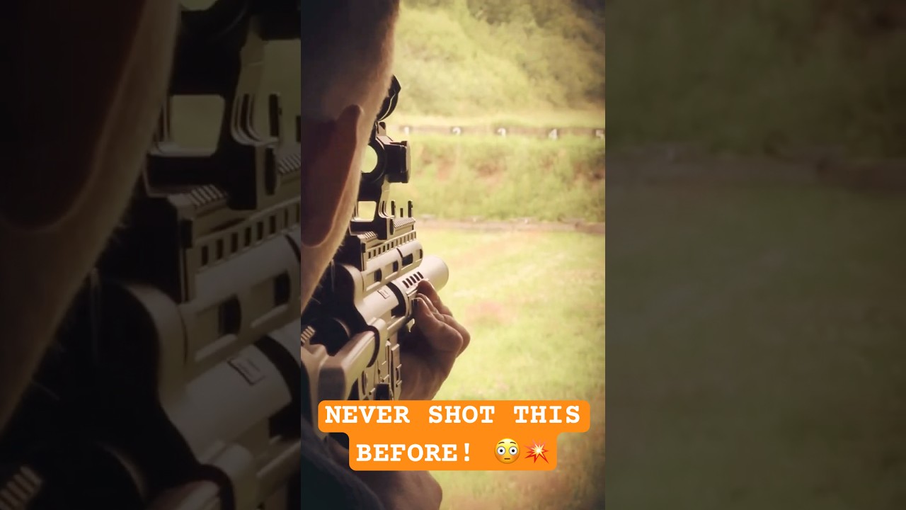 First Time Shooting the GSG-16 (.22LR) &ndash; Epic Semi-Auto Rifle Test! 🔫🔥 #gunshorts