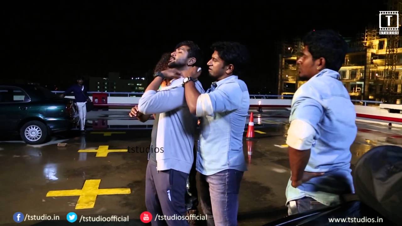 Chakravyuha Kannada Movie Fight Shooting Mass Scenes Exclusive Puneeth Rajkumar
