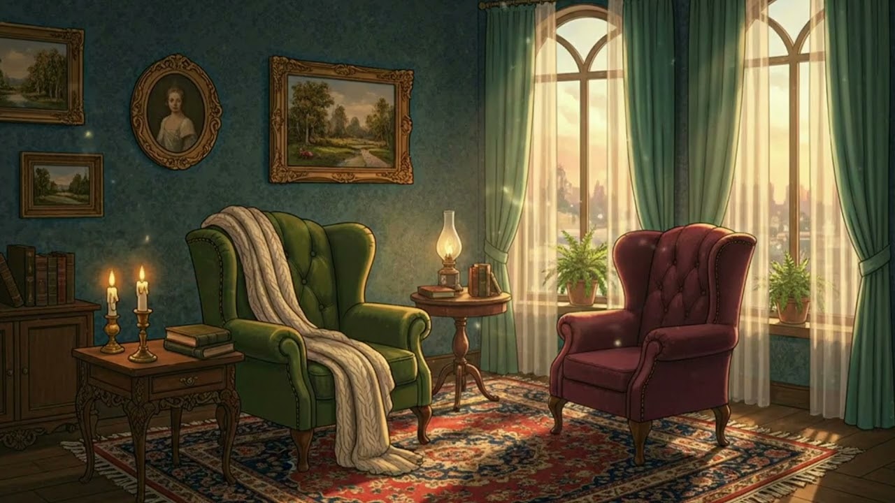 Relaxing Vintage Oldies Playing in Another Room | Cozy 1940s Jazz Winter Night Ambience