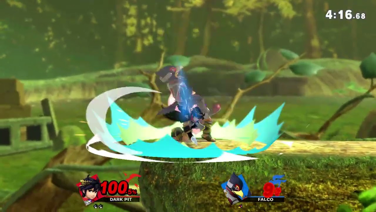 Dark Pit(me) vs Falco(online player) #gaming #nintendoswitch #explore #entertainment #smashultimate