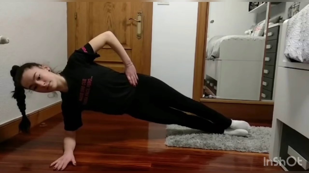 Abdominales y planchas. Ipurua gimnasia rítmica. EUSKARAZ. Parte 1.
