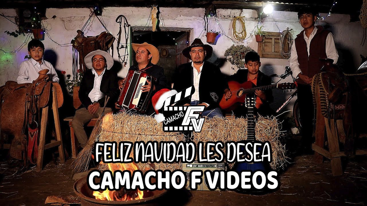 FELIZ NAVIDAD LES DESEA CAMACHO F VIDEOS