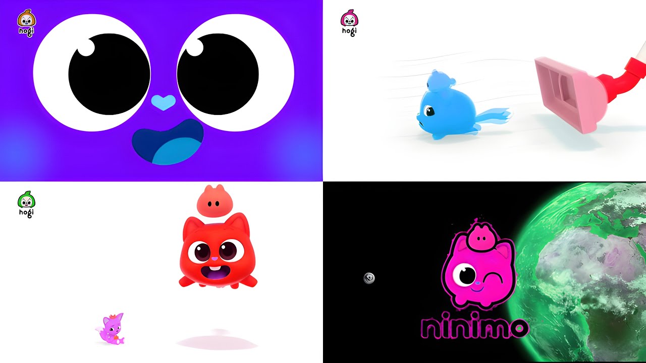 Ninimo Logo Effects l Pixel Art Minecraft Compilation l Klasky Csupo Effects