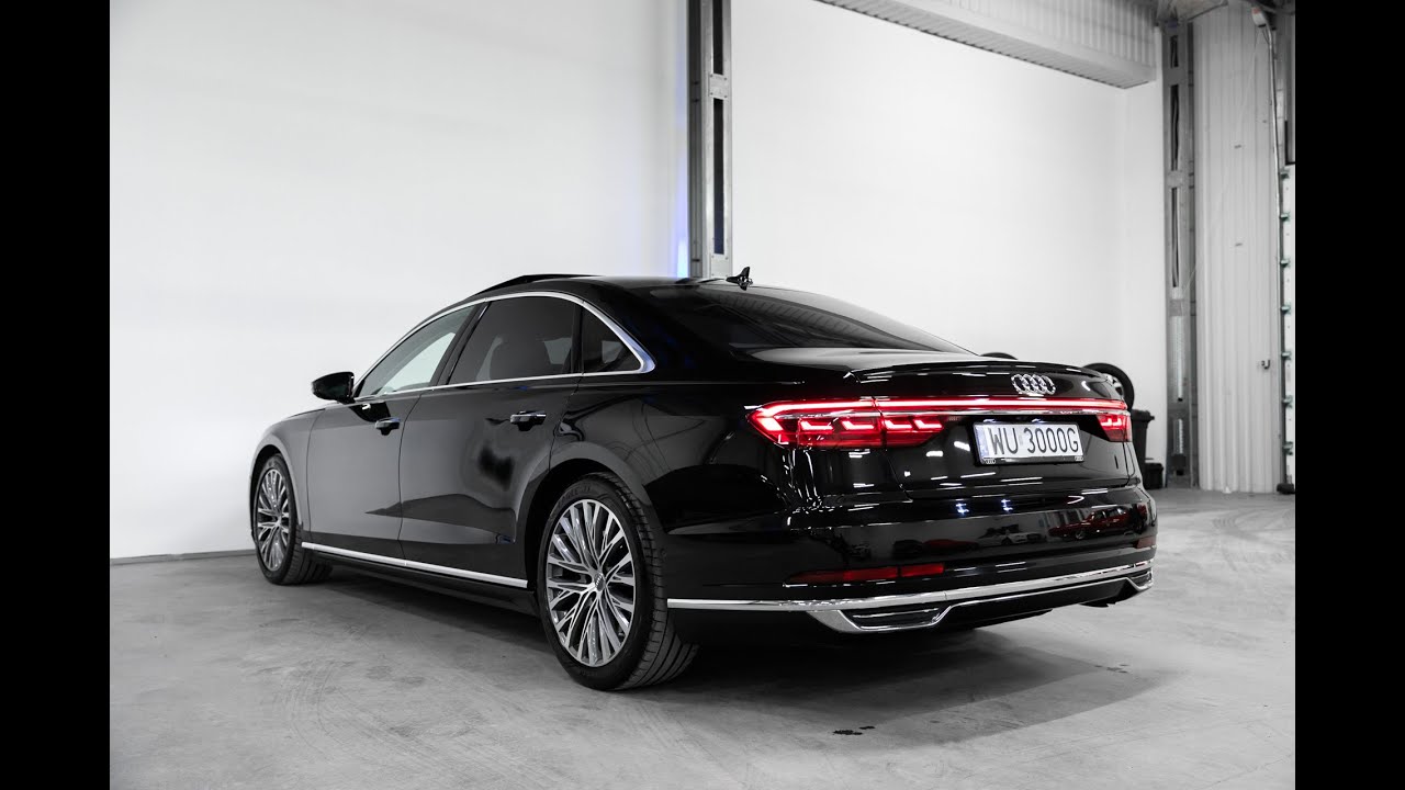 Audi A8L 55 TFSI Quattro 340 KM. Samochody z Klasą.