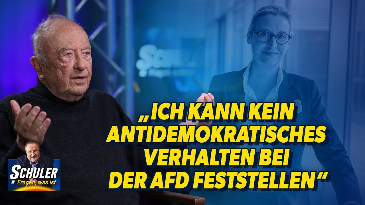 Verfassungsrechtler Prof. Scholz: „Die AfD verbieten zu wollen ist völlig ausgeschlossen“