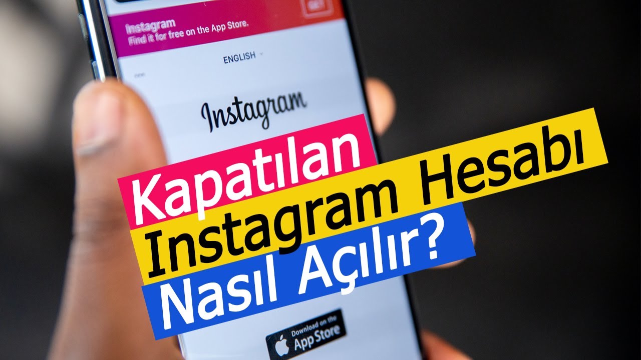 Kapatılan Instagram Hesabı Nasıl Açılır? | 3 Farklı Yol