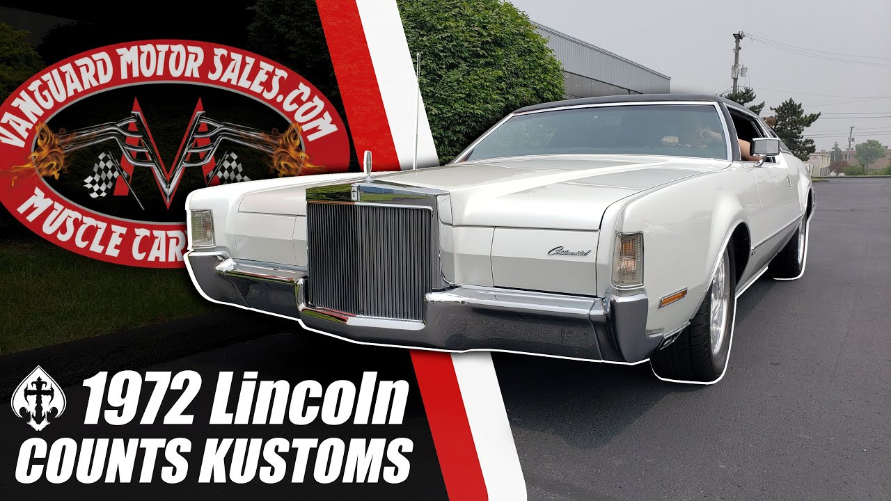 1972 Lincoln Continental Mark IV Counts Kustoms For Sale Vanguard Motor Sales #5390