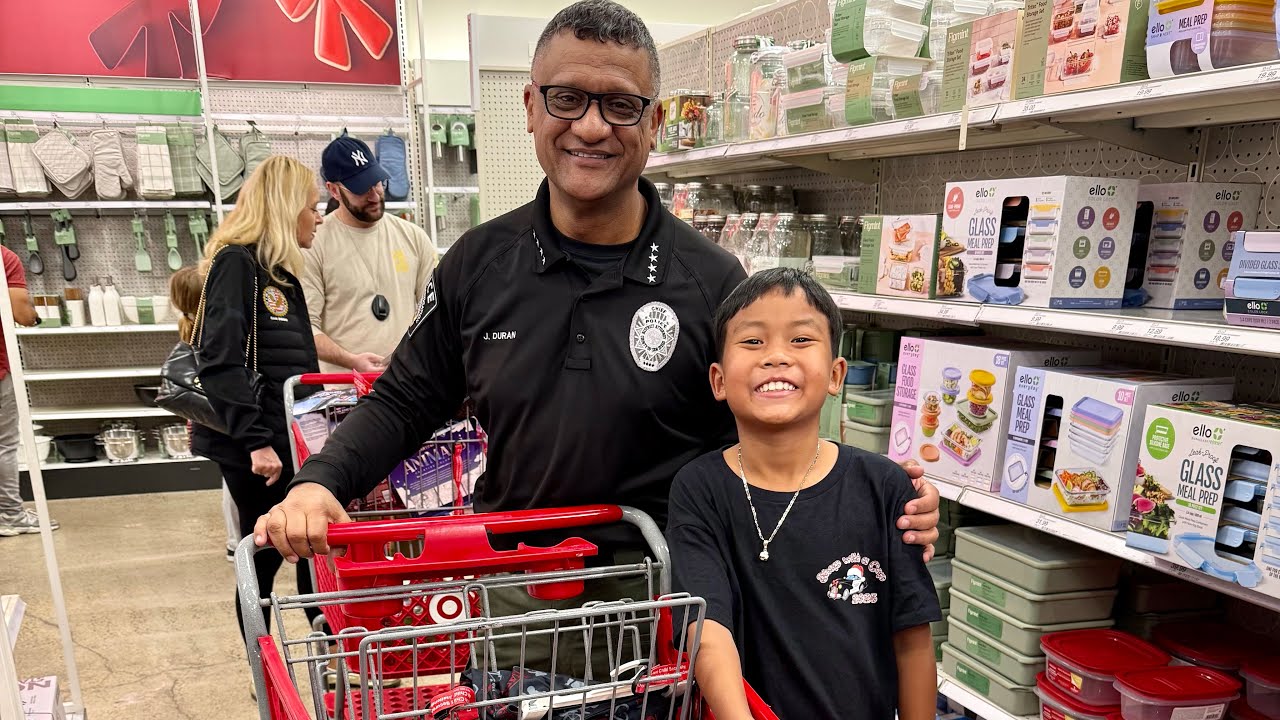 Shop with a Cop 2025 | DA Investigators & Ibarra Elementary Students Holiday Adventure