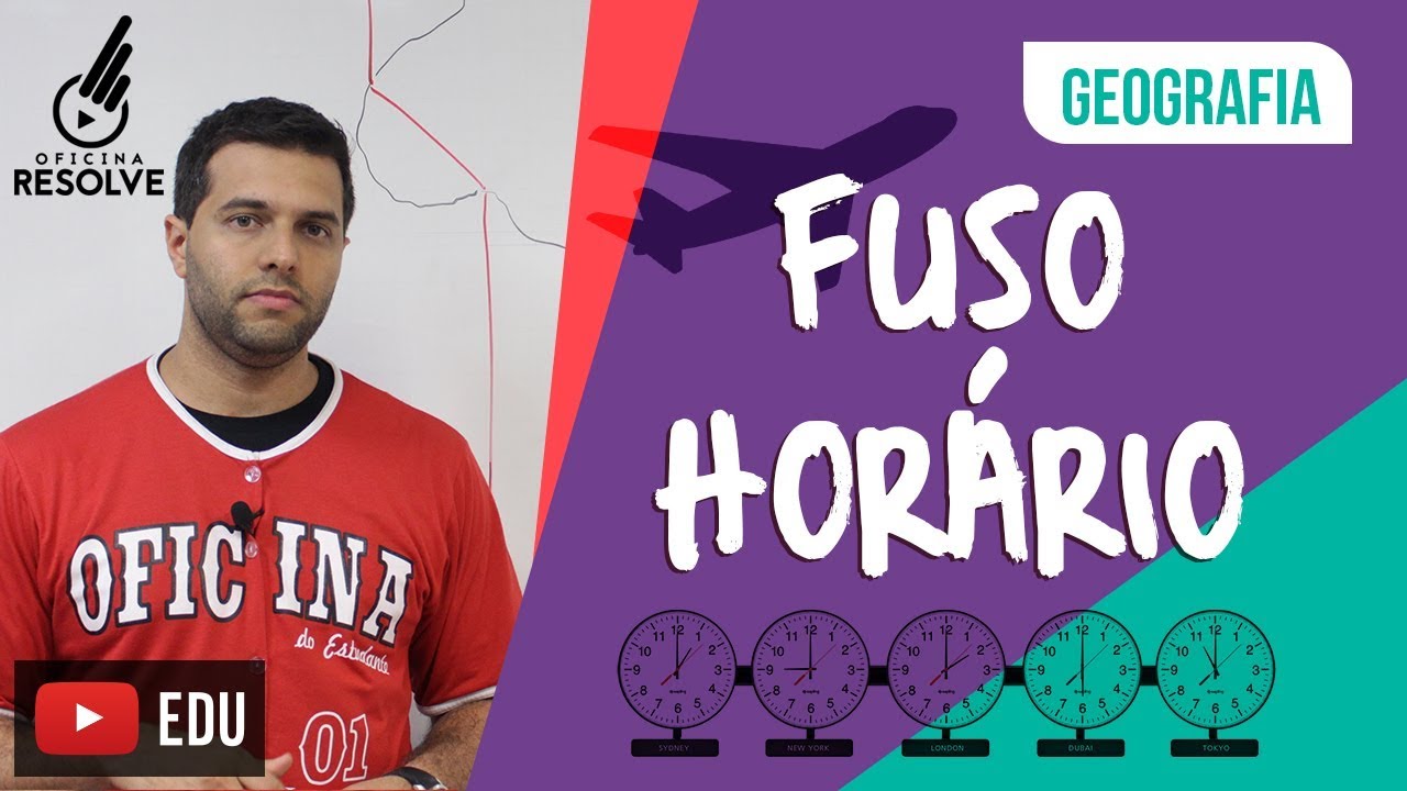 Fuso Horário. Geografia. Como calcular fuso horário.